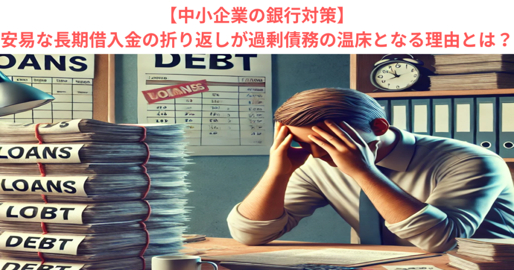 【中小企業の銀行対策】安易な長期借入金の折り返しが過剰債務の温床となる理由とは？