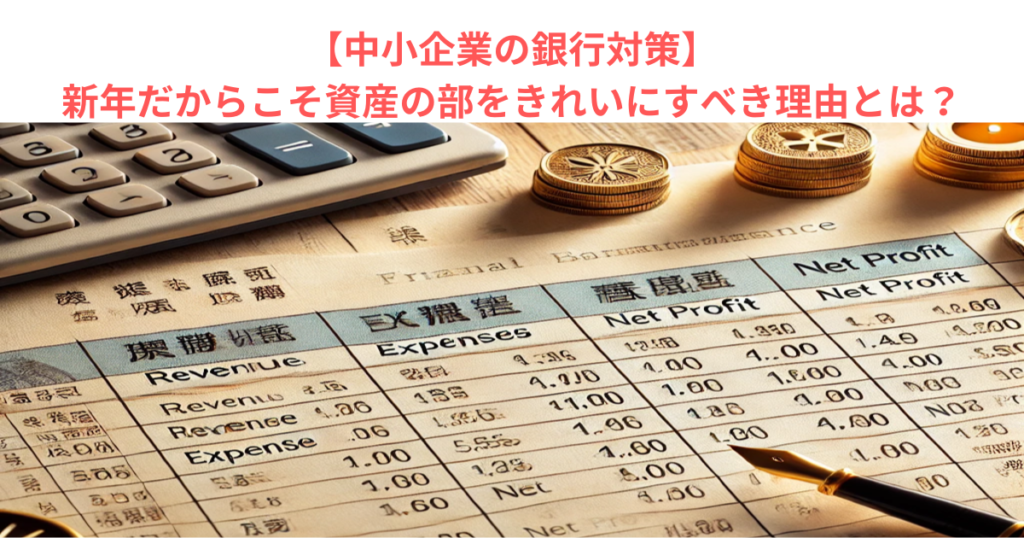 【中小企業の銀行対策】新年だからこそ資産の部をきれいにすべき理由とは？