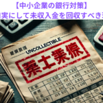 【中小企業の銀行対策】年度末を口実にして未収入金を回収すべき理由とは？