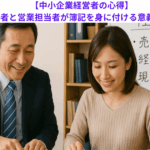 【中小企業経営者の心得】経営者と営業担当者が簿記を身に付ける意義とは？