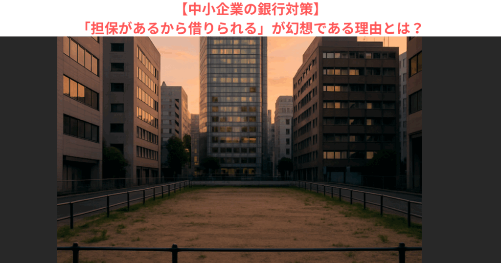 【中小企業の銀行対策】「担保があるから借りられる」が幻想である理由とは?