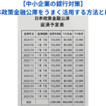 【中小企業の銀行対策】日本政策金融公庫をうまく活用する方法とは？