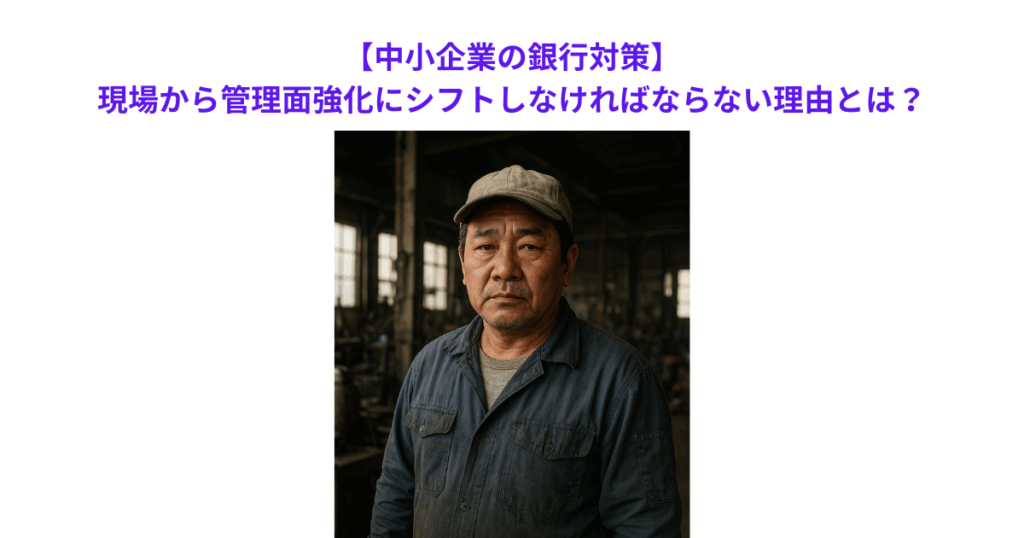【中小企業経営者の心得】現場から管理面強化にシフトしなければならない理由とは？　
