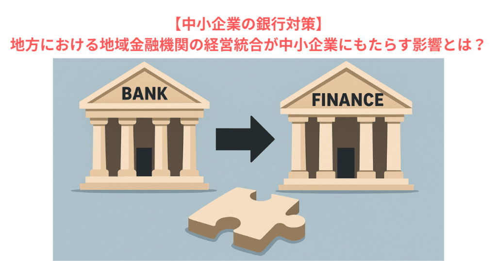 【中小企業の銀行対策】地方における地域金融機関の経営統合が中小企業にもたらす影響とは？