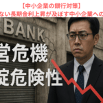 【中小企業の銀行対策】他人事ではない長期金利上昇が及ぼす中小企業への影響とは？