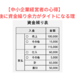 【中小企業経営者の心得】収益悪化の後に資金繰り余力がタイトになる理由とは？　
