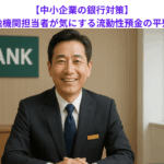 【中小企業の銀行対策】取引金融機関担当者が気にする流動性預金の平残とは？　