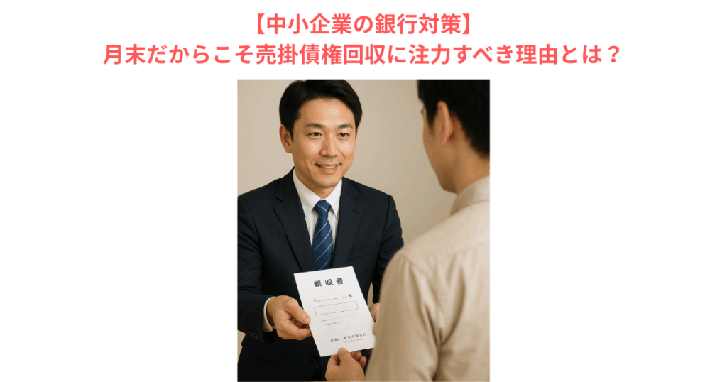 【中小企業の銀行対策】月末だからこそ売掛債権回収に注力すべき理由とは？