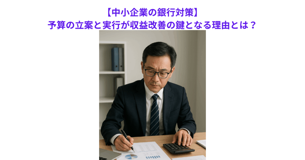 【中小企業の銀行対策】予算の立案と実行が収益改善の鍵となる理由とは？