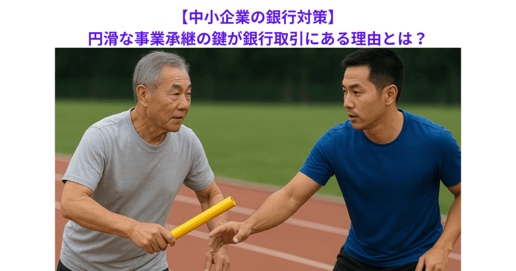 【中小企業の銀行対策】円滑な事業承継の鍵が銀行取引にある理由とは?