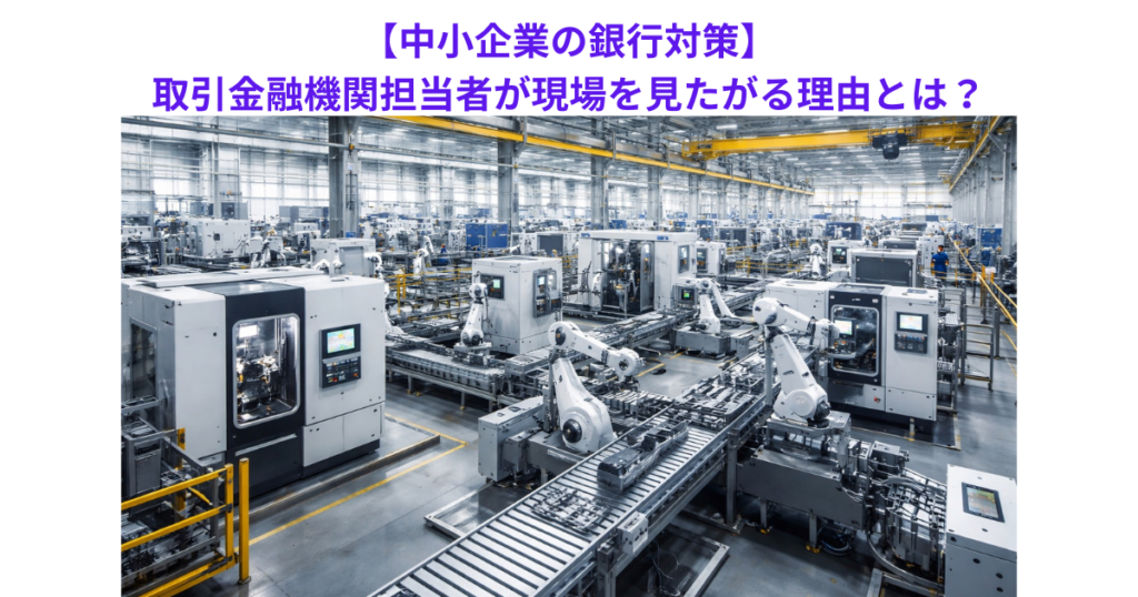 【中小企業の銀行対策】取引金融機関担当者が現場を見たがる理由とは？