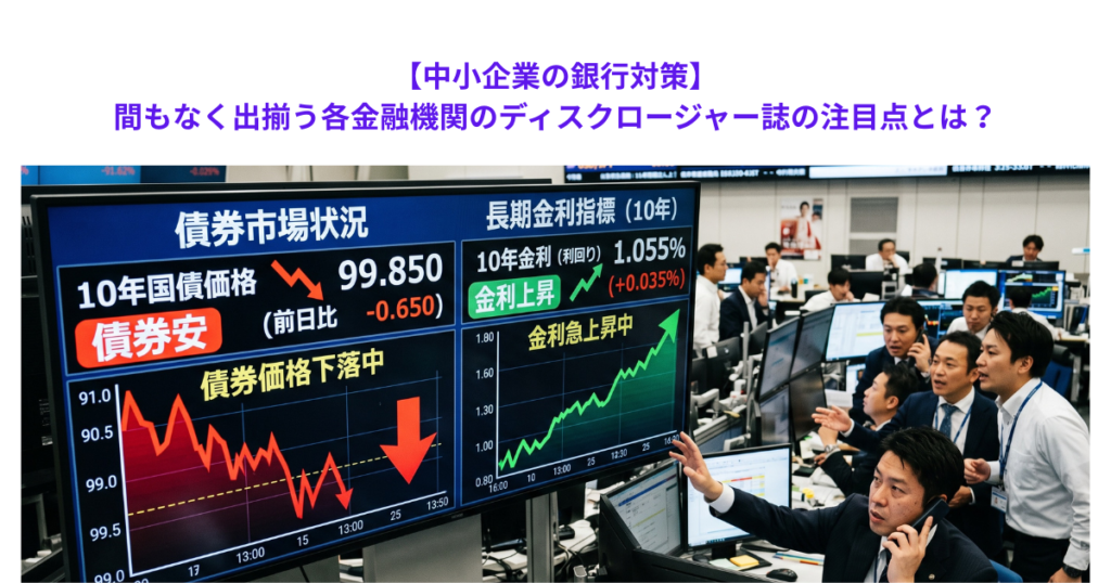 【中小企業の銀行対策】間もなく出揃う各金融機関のディスクロージャー誌の注目点とは?