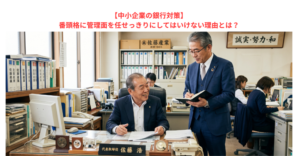 【中小企業の銀行対策】番頭格に管理面を任せっきりにしてはいけない理由とは？